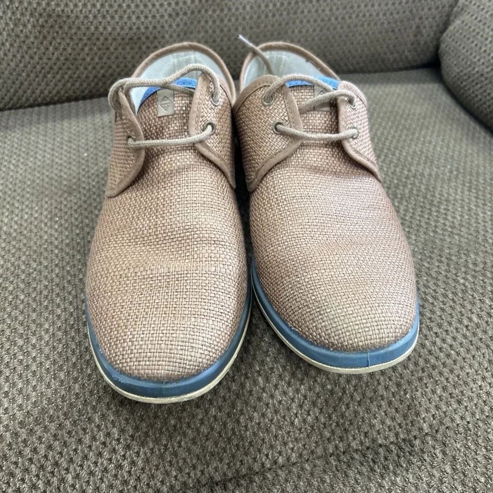 Maians Women 8/Mens 6.5 Casual Shoes‎ Pecan Canvas Desert Bootie 41 Spain